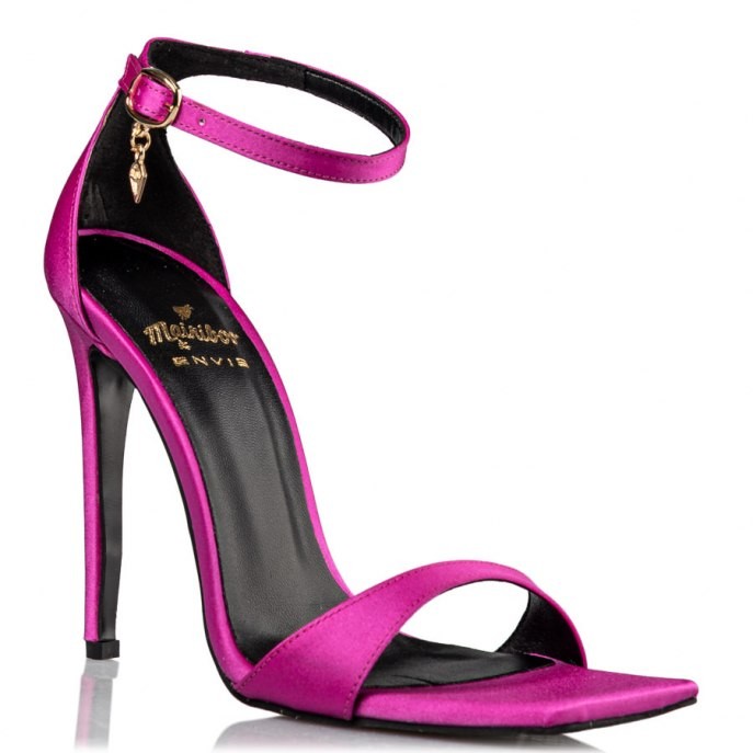 Mairiboo by Envie Shoes Γυναικεία Πέδιλα M03-14483-54 Φούξια STILETTOS