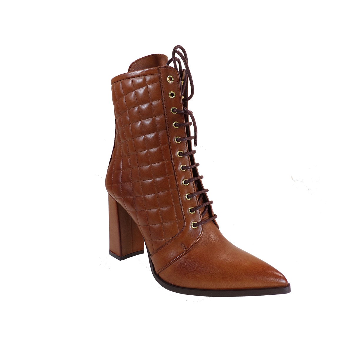 Fardoulis Shoes Γυναικεία Παπούτσια Μποτάκια 951-01Χ Ταμπά Δέρμα