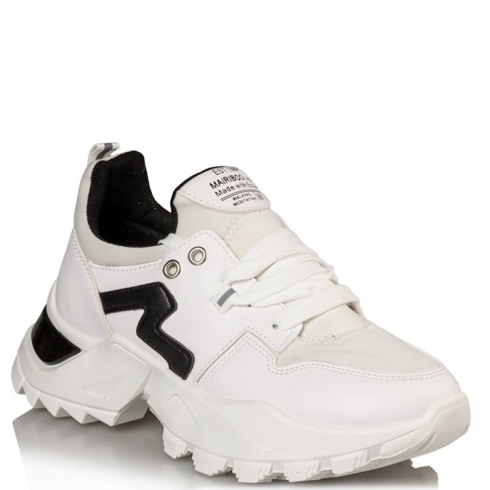 Mairiboo by Envie Shoes Γυναικεία Παπούτσια Sneakers M42-15606-33 Λευκό POSER