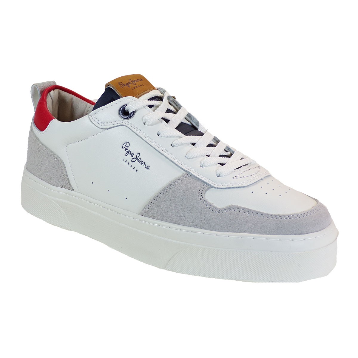 Pepe jeans YOGI STREET Sneakers Γυναικεία Παπούτσια PLS30826-800 Λευκό
