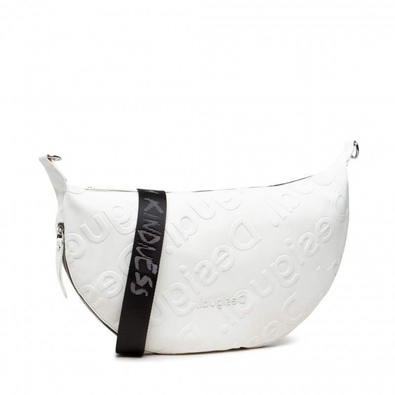 Desigual BOLS COLORAMA KUWAIT Τσάντα Γυναικεία Ωμού 22SAXPAE-1000 Λευκό