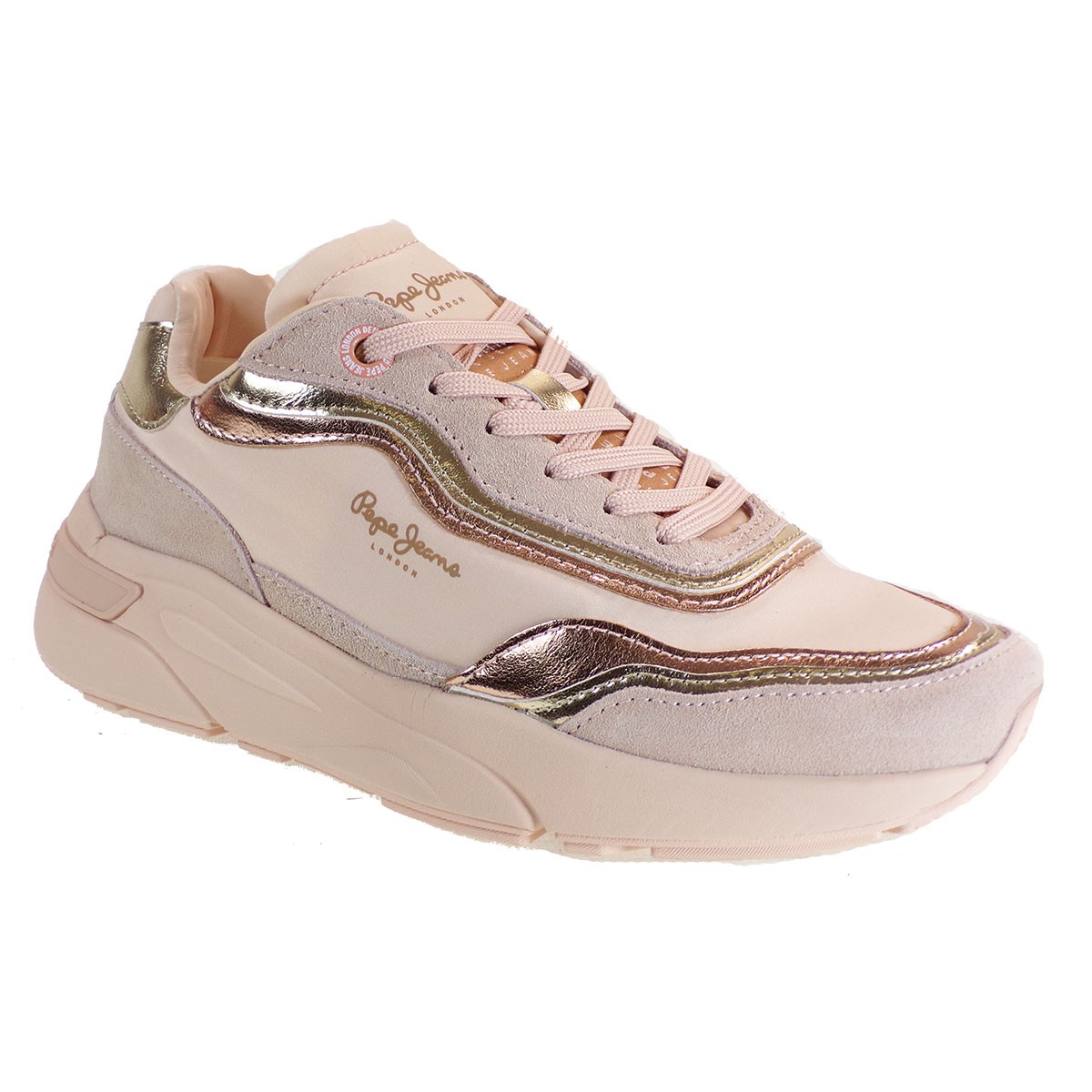 Pepe jeans ARROW LAYER Sneakers Γυναικεία Παπούτσια PLS31342-108 Ρόζ