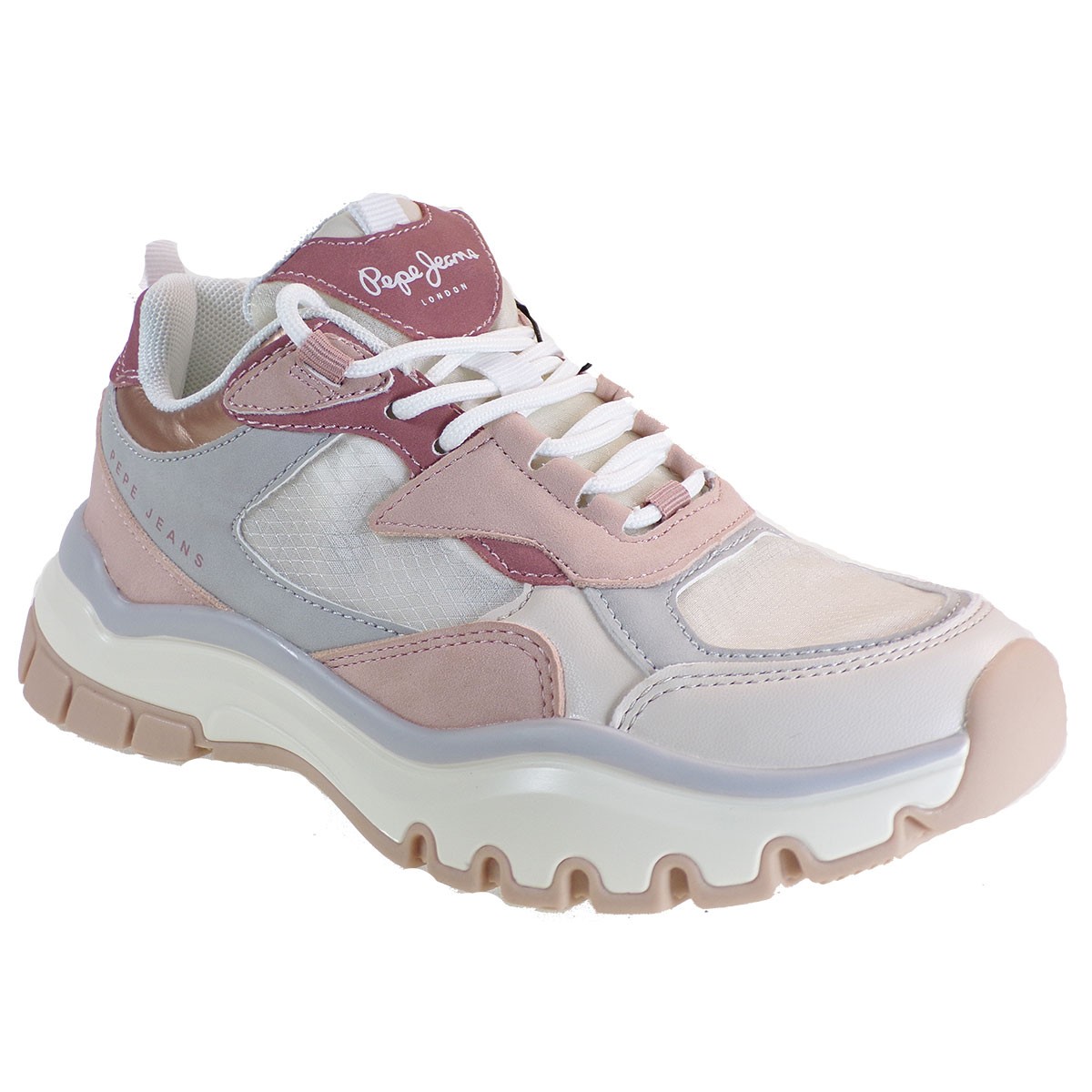 Pepe jeans BANKSY LIGHT Sneakers Γυναικεία Παπούτσια PLS31345-311 Nude