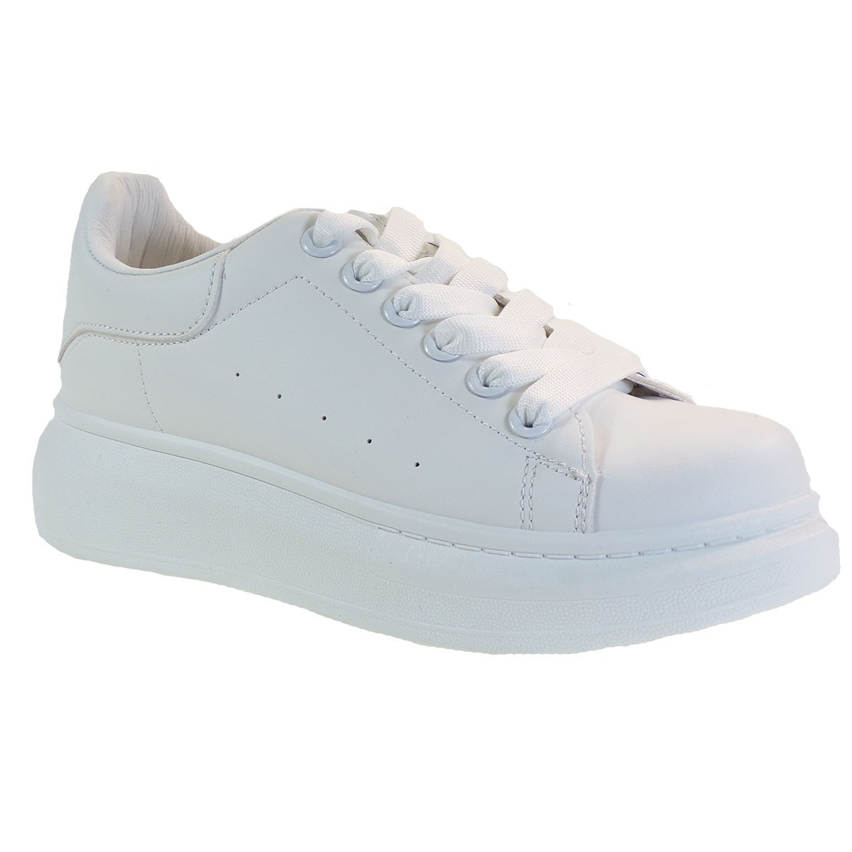 Bagiota Shoes Γυναικεία Παπούτσια Sneakers Αθλητικά C8962 Λευκό