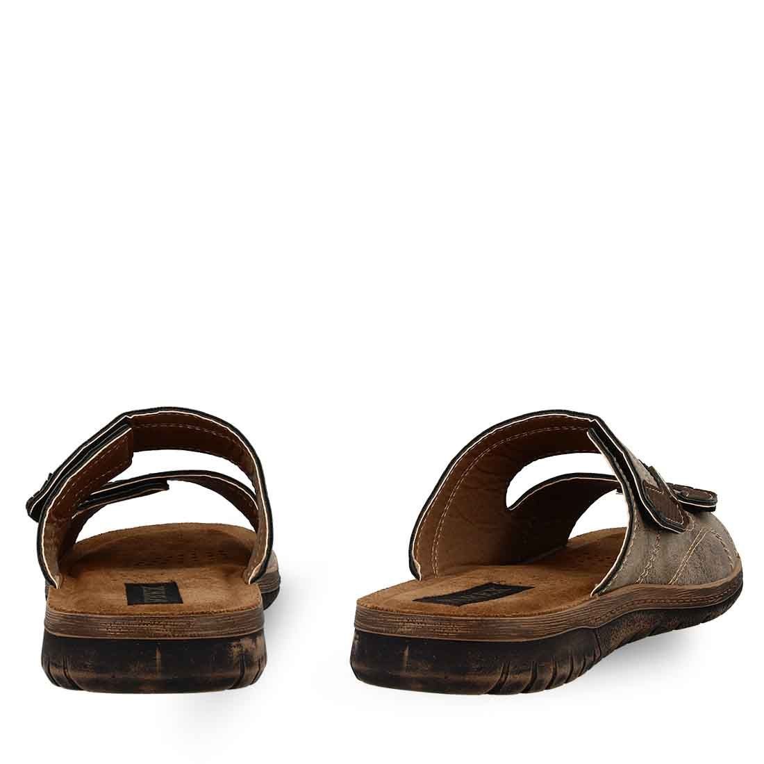 Parex Ανδρικές Παντόφλες Ανατομικές 12125028.Κ Καφέ φωτογραφία