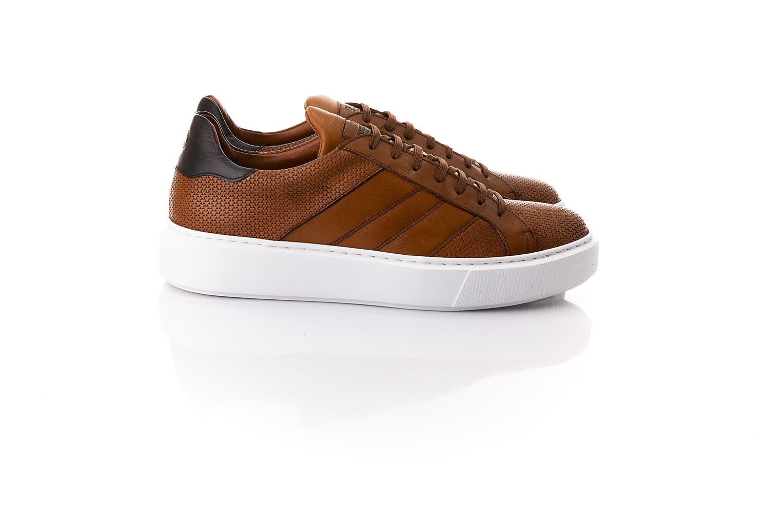 Robinson Ανδρικά Παπούτσια Sneakers 69102 Ταμπά Δέρμα φωτογραφία