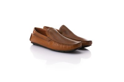 Robinson Ανδρικά Παπούτσια Μοκασίνια 72880 Ταμπά Δέρμα