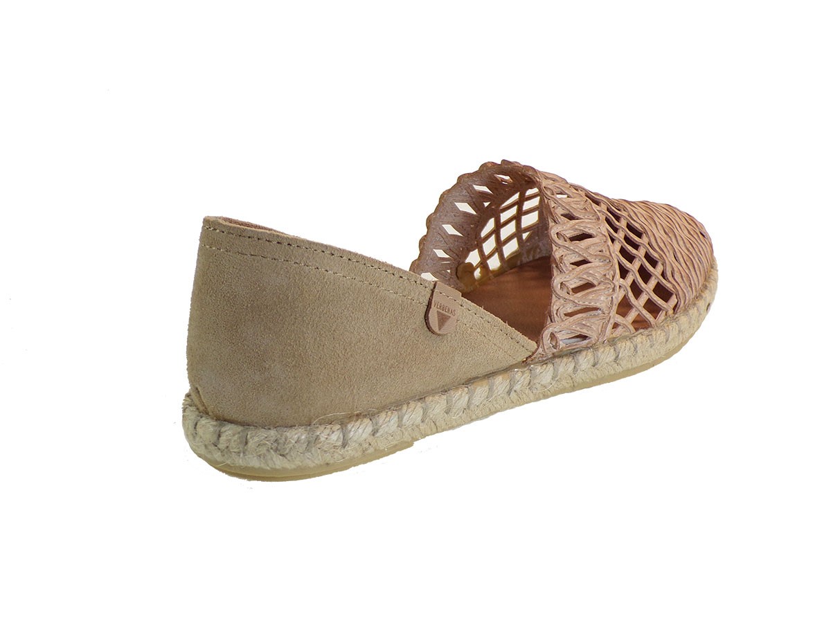 VERBENAS Γυναικεία Εσπαντρίγιες CARMEN 0580239 Μπέζ Δέρμα φωτογραφία