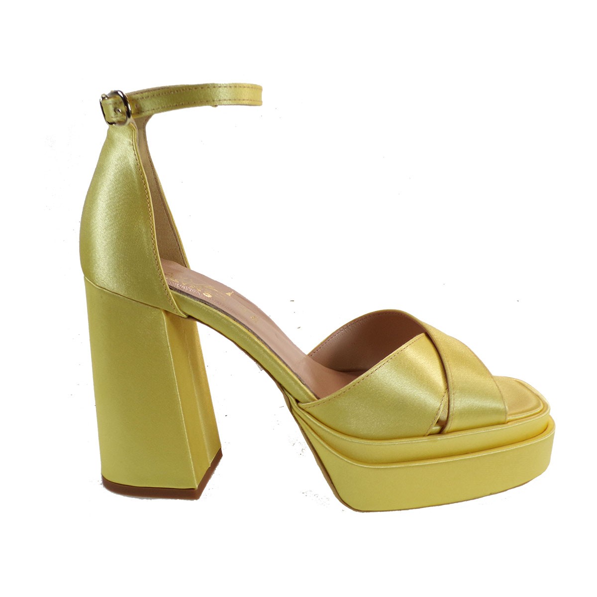 Smart Cronos Γυναικεία Παπούτσια Πέδιλα 7409-187 Κίτρινο