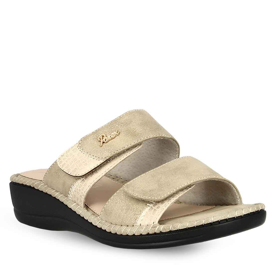  Parex Γυναικείες Παντόφλες Ανατομικές Comfort 12125009.Ε Μπέζ 2025