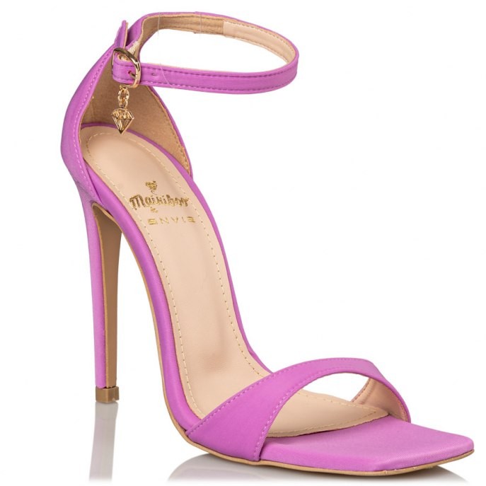 Mairiboo by Envie Shoes Γυναικεία Πέδιλα M03-15760-82 Λιλά STILETTOS