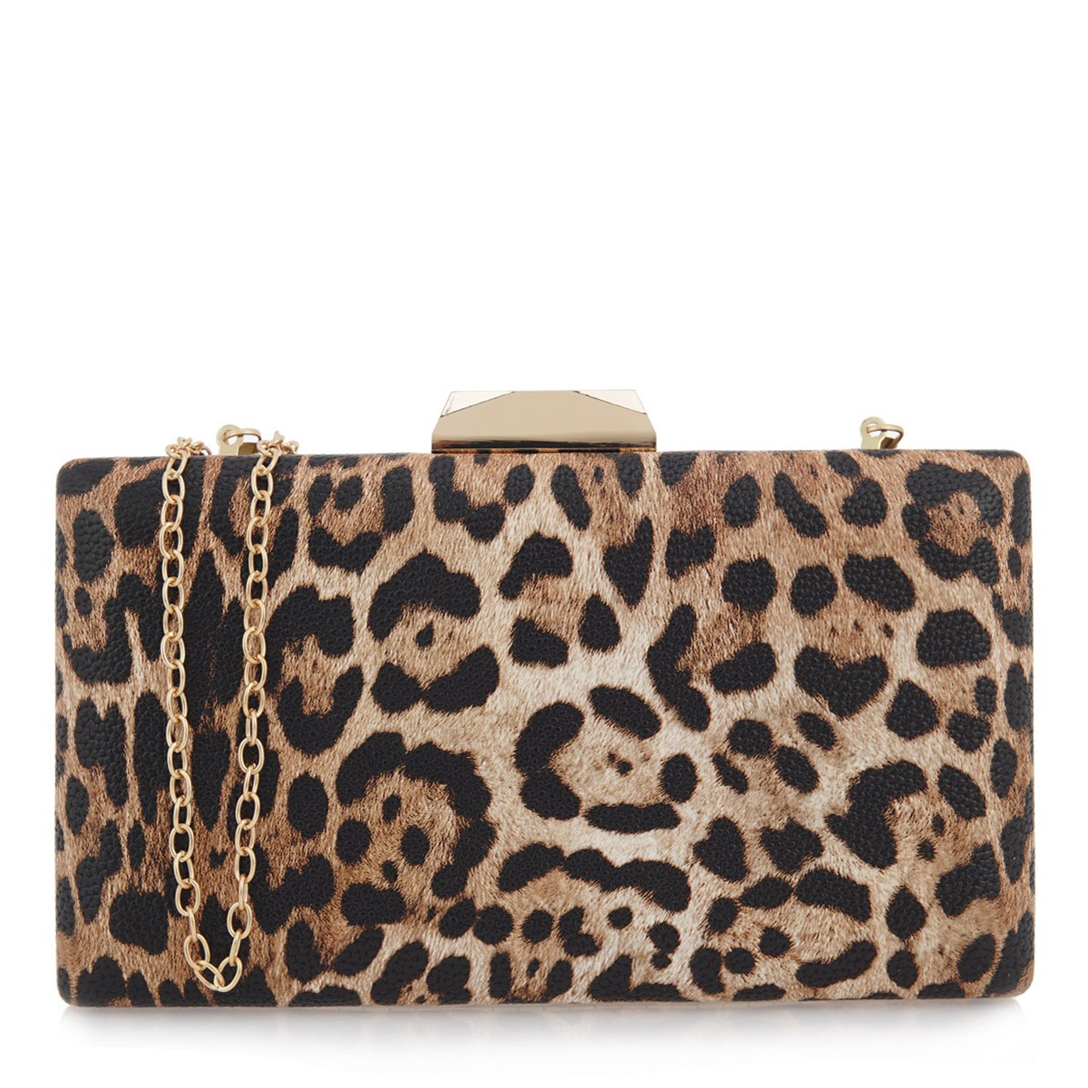 Exe Bags Γυναικεία Τσάντα Φάκελος Clutches 64282 700-282 Λεοπάρ O67002829812