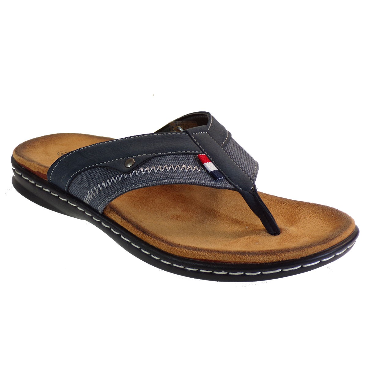 Βagiota Shoes Ανδρικές Παντόφλες SU5008-3 Μπλέ