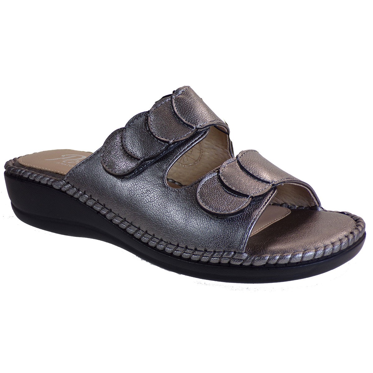 Parex Γυναικείες Παντόφλες Ανατομικές Comfort 12125044.Α Ατσαλί