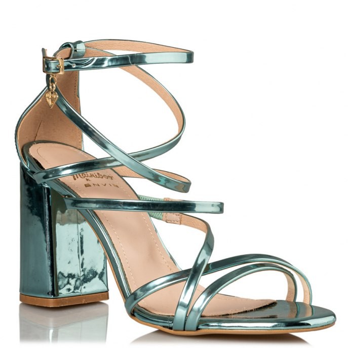 Mairiboo by Envie Shoes Γυναικεία Πέδιλα M03-15780-68 Τιρκουάζ ELECTRICITY
