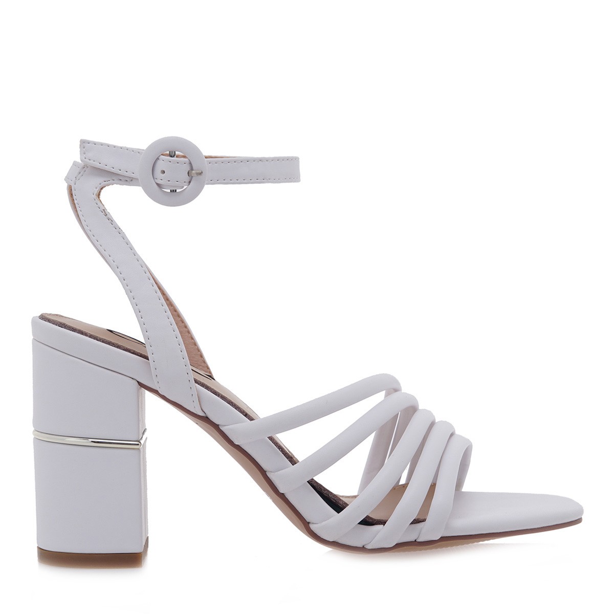 EXE Shoes Πέδιλα Γυναικεία HELEN-654 700-654 Λευκό O47006545651