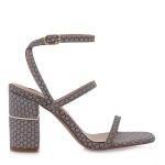 EXE Shoes Πέδιλα Γυναικεία HELEN-684 700-684 Ατσαλί Μπρονζε Glitter O4700684503P