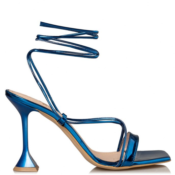 Mairiboo by Envie Shoes Γυναικεία Πέδιλα M03-15770-38 Μπλέ MARTINIS