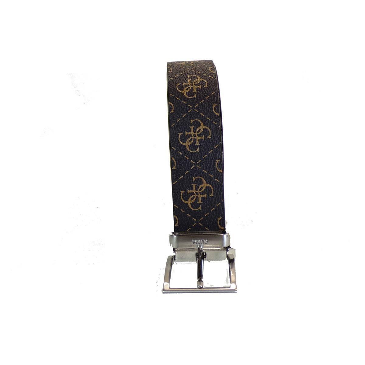 GUESS Ανδρικές Ζώνες VEZZOLA BERT BM7541LEA35-BOC Μαύρο-Ταμπα Μαύρο