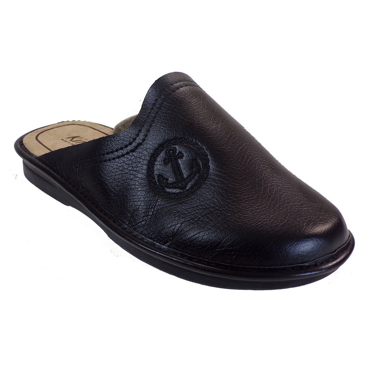 Βagiota Shoes Ανδρικές Παντόφλες 00520 Μαύρο