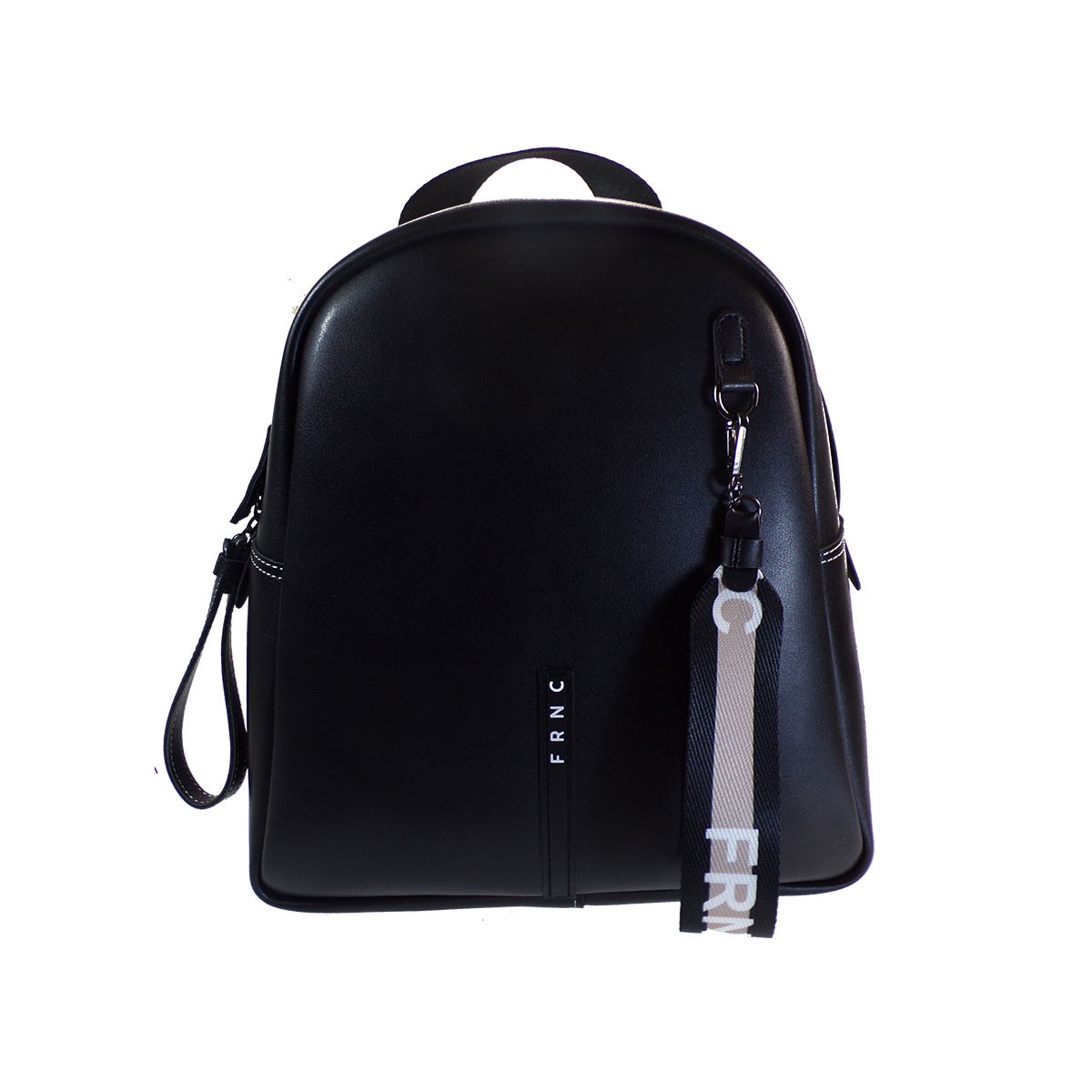 FRNC FRANCESCO Τσάντα Γυναικεία Πλάτης-Backpack 2229 Μαύρο Δέρμα