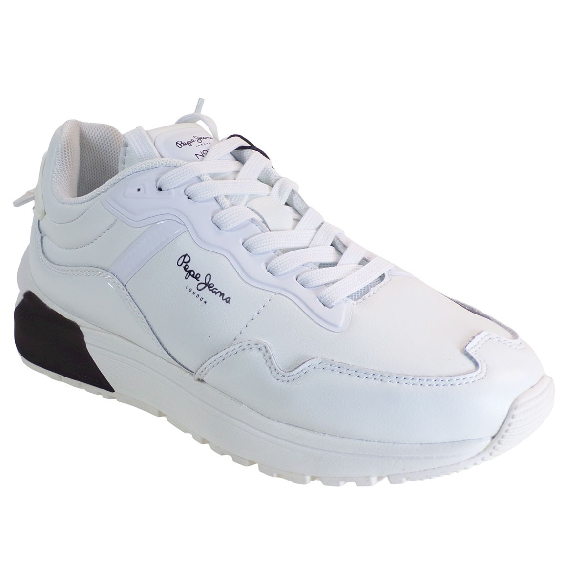 Pepe Jeans NP22 22 BASS Sneakers Ανδρικά Παπούτσια PMS30876-800 Λευκό