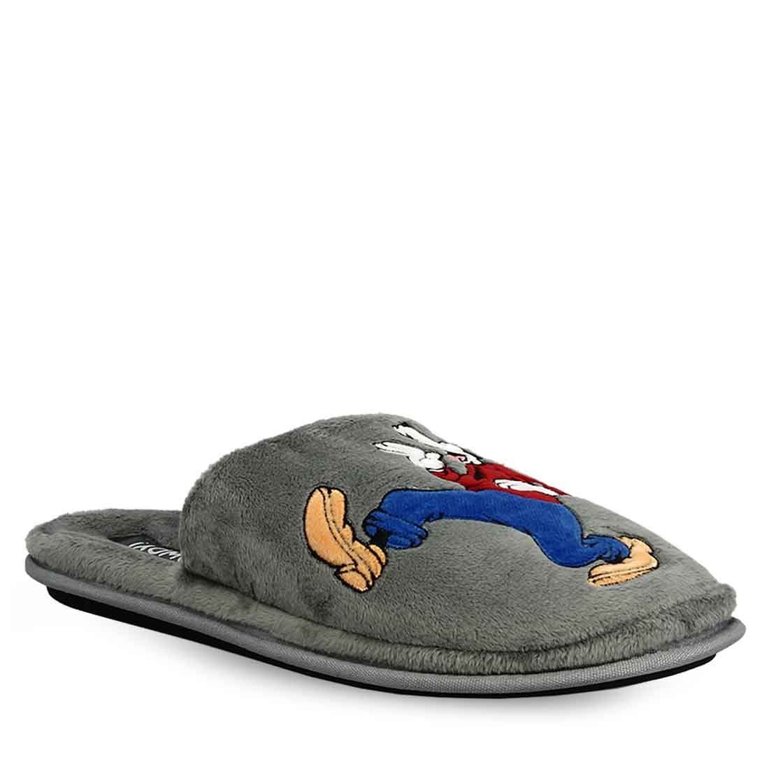 PAREX Ανδρικές Παντόφλες Σπιτιού Disney 10126166.GR Γκρί