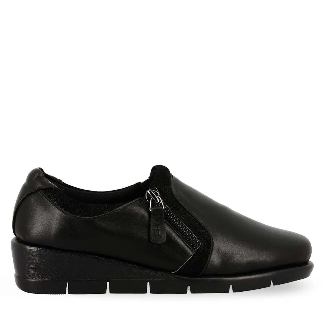 PAREX Γυναικεία Παπούτσια Sneakers SLIP ON 12920001.Β Μαύρο φωτογραφία