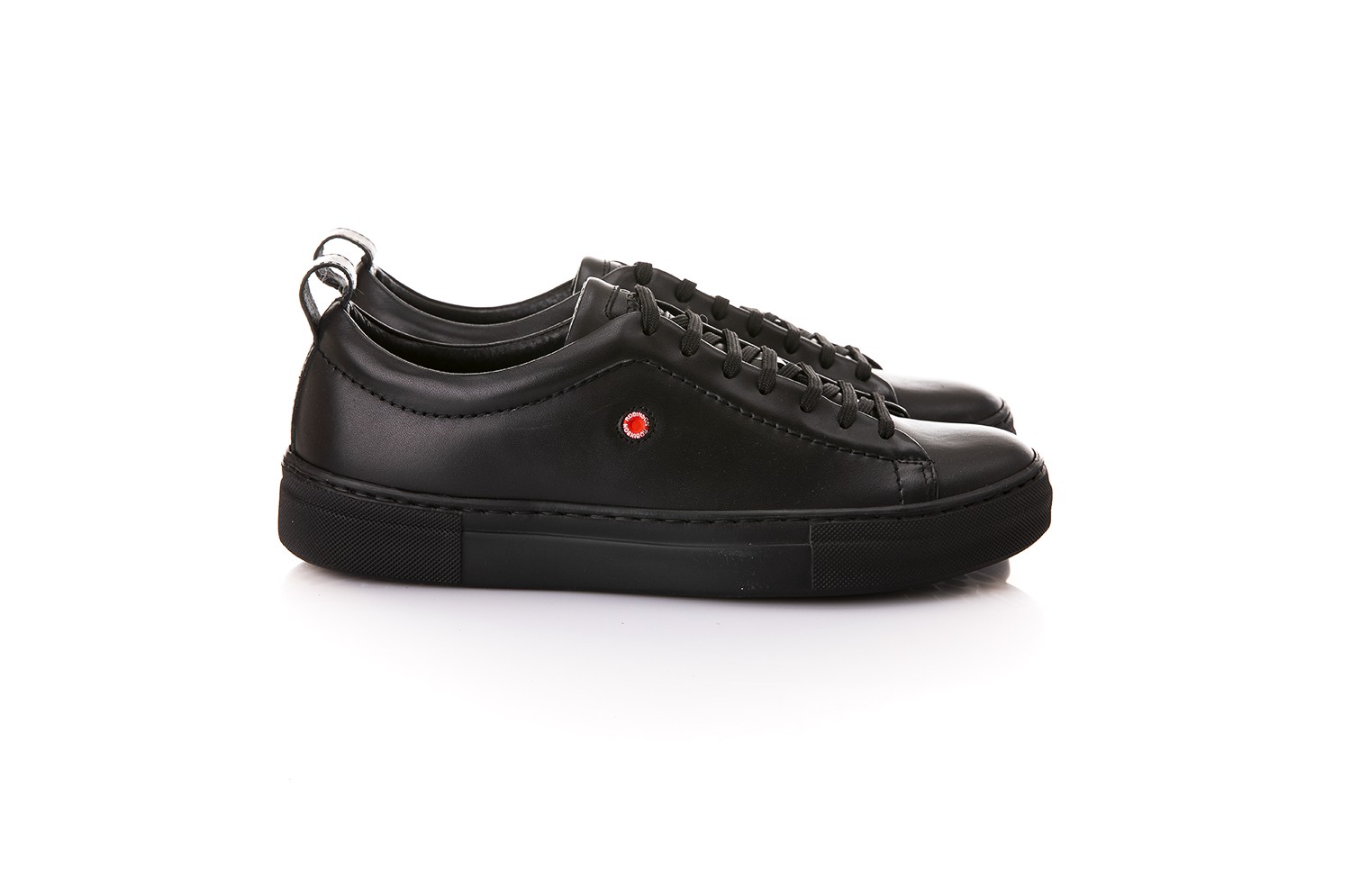 Robinson Ανδρικά Παπούτσια Sneakers 69437 Μαύρο Δέρμα φωτογραφία