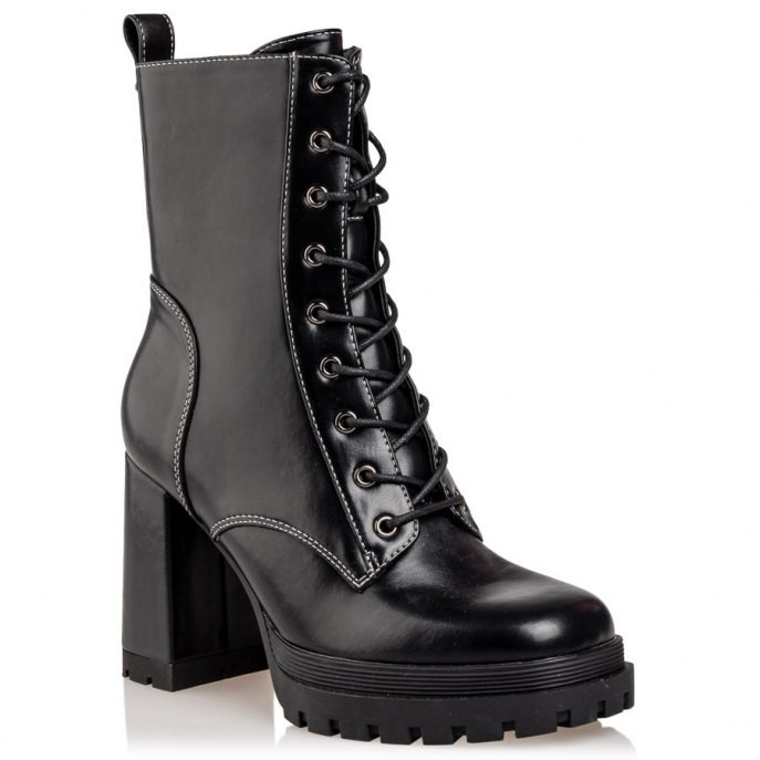 Mairiboo by Envie Shoes Γυναικεία Mποτάκια Αρβυλάκια M45-16170-34 Μαύρο PERFECT GAME