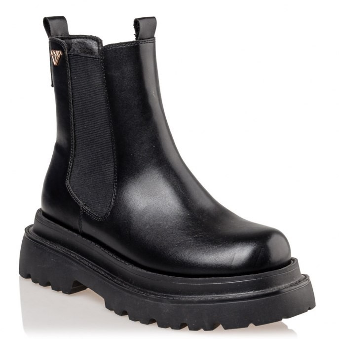 Mairiboo by Envie Shoes Γυναικεία Mποτάκια Αρβυλάκια M57-16910-34 Μαύρο LIKE A GLOVE
