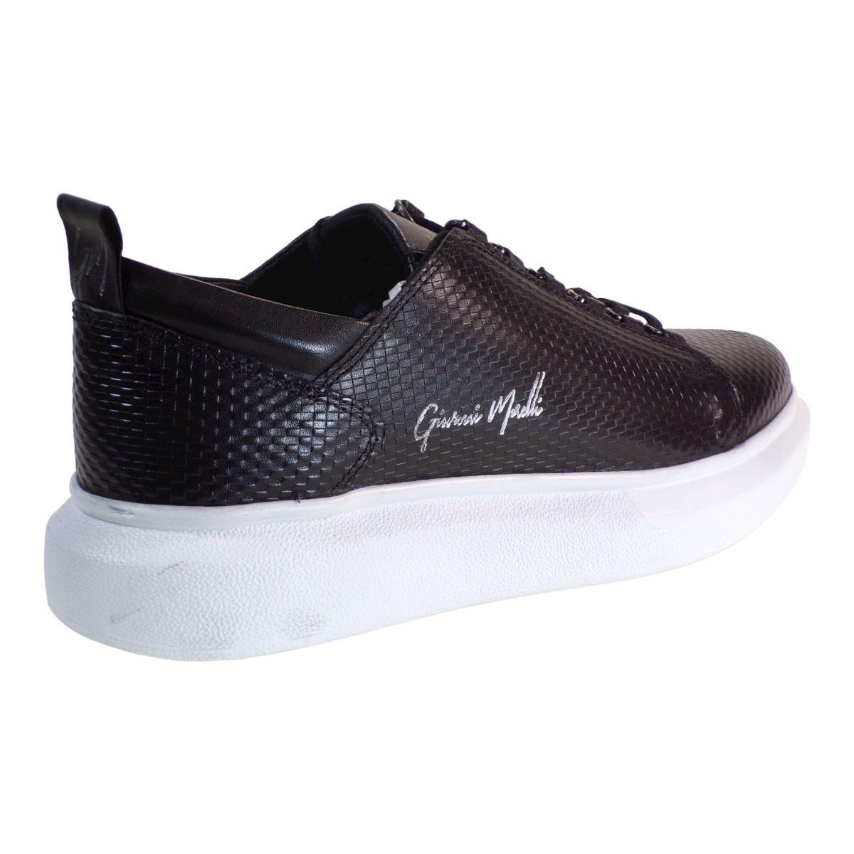 Γυναικείες Ανατομικές Δερμάτινες Γόβες Ragazza 080 Μαύρο Λουστριν