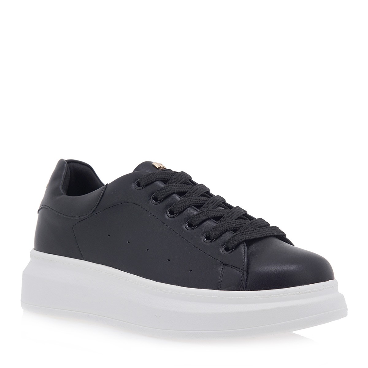 Renato Garini Γυναικεία Παπούτσια Sneakers 101-19R Μαύρο Λευκό P119R1012105