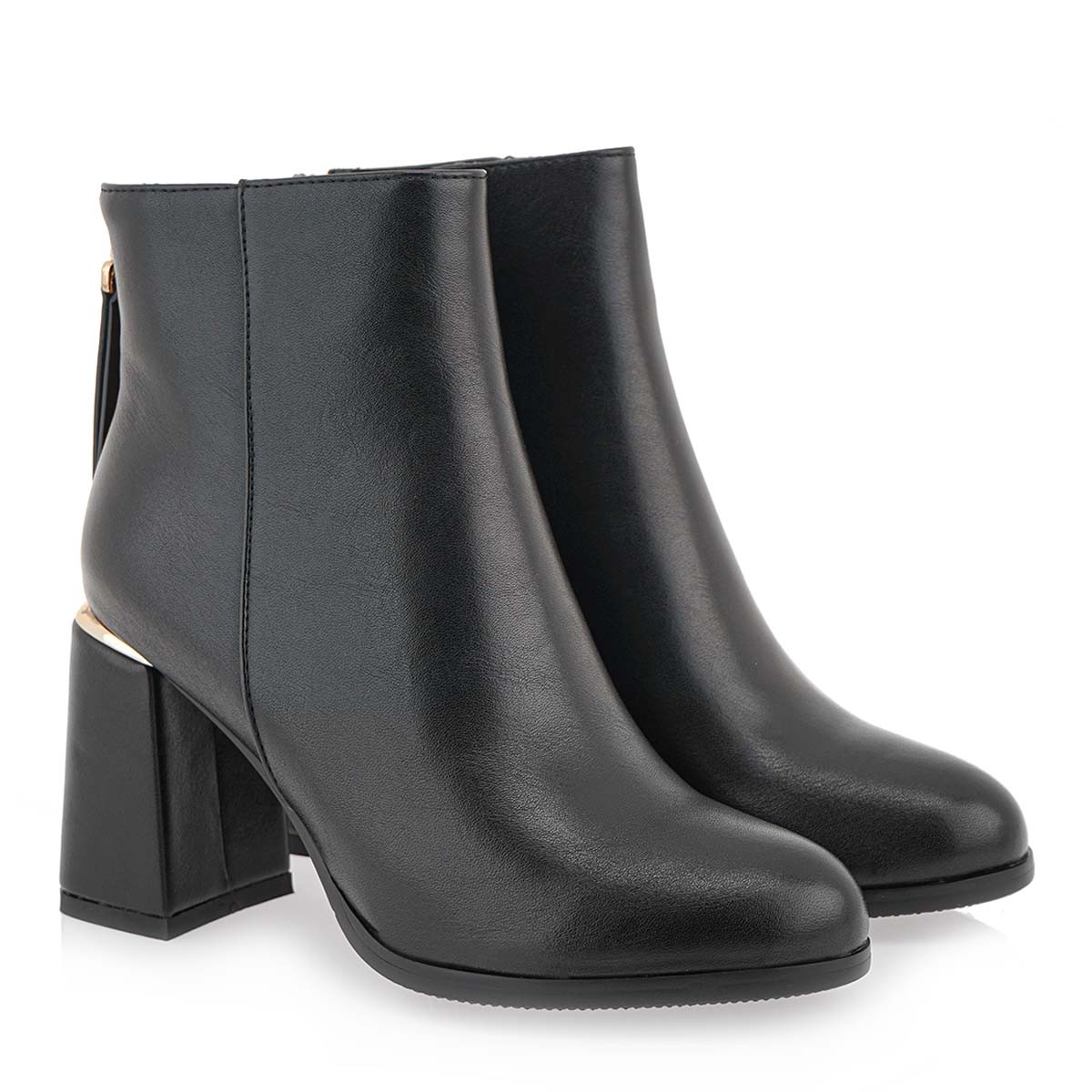 Exe Shoes Γυναικεία Μποτάκια 028-67V Μαύρo P367V0284001