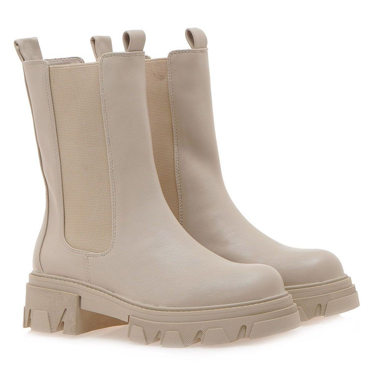 Exe Shoes Γυναικεία Μποτάκια Αρβυλάκια 533-700 Nude P37005333775