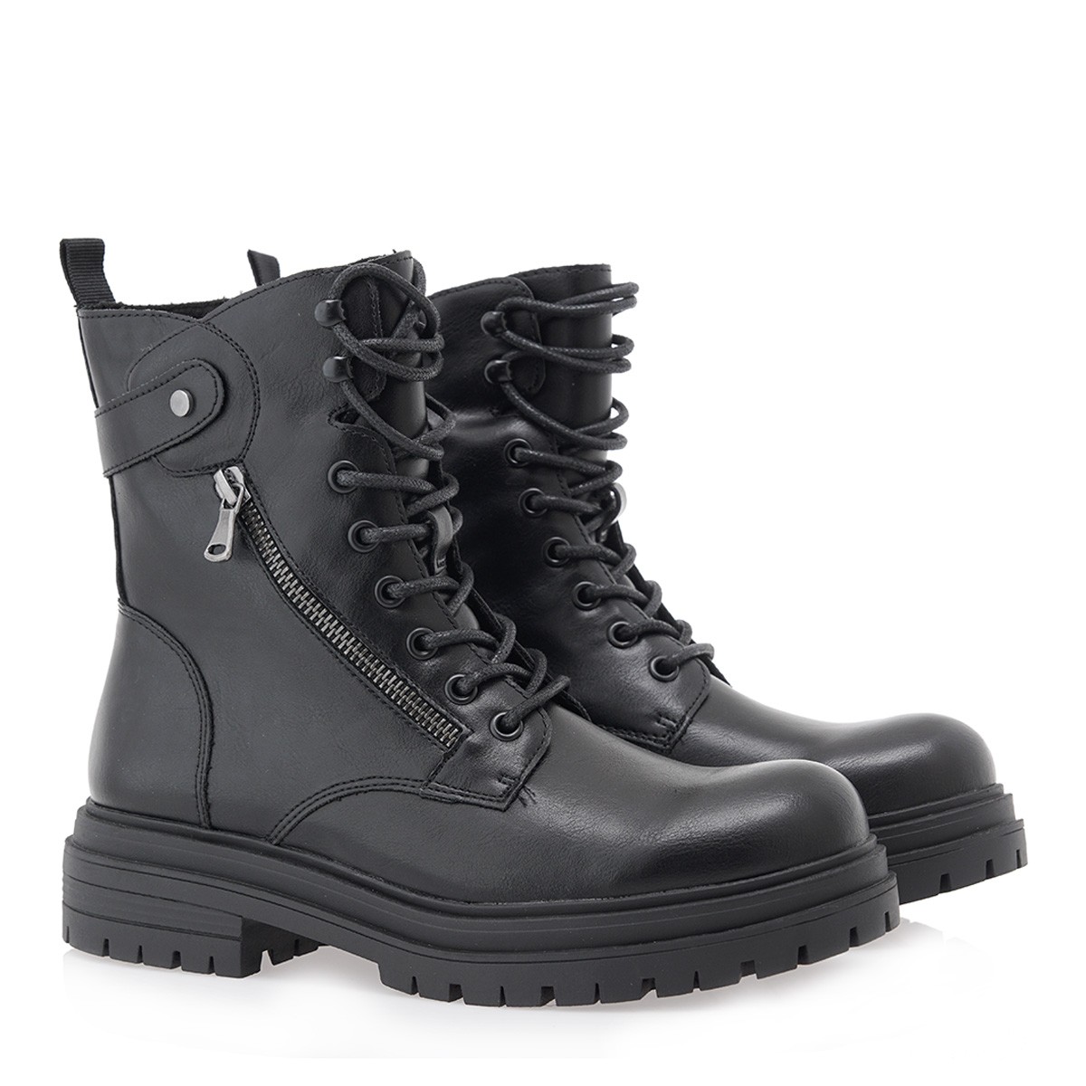 Exe Shoes Γυναικεία Μποτάκια Αρβυλάκια 873-700 Μαύρo P37008732001