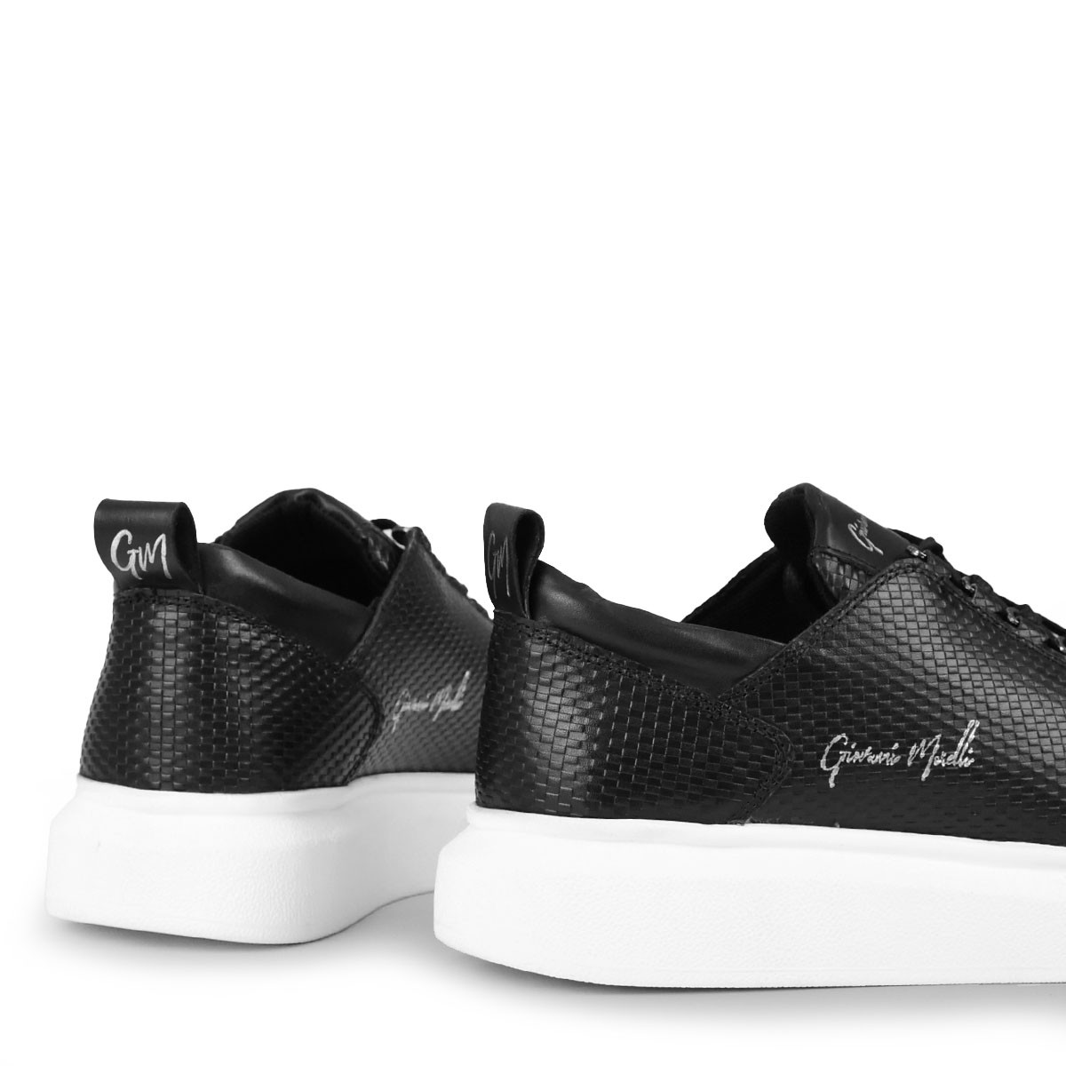 Γυναικείες Ανατομικές Δερμάτινες Γόβες Ragazza 080 Μαύρο Λουστριν