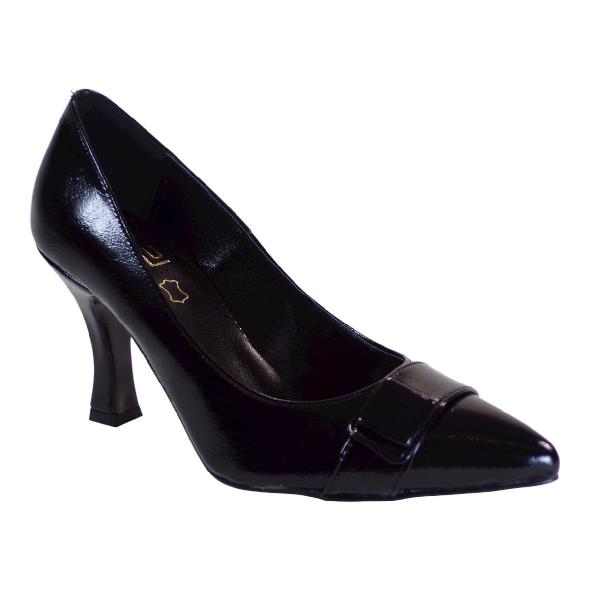 Katia Shoes Γυναικεία Παπούτσια Γόβες 49-3762 Μαύρο Λουστρίνι