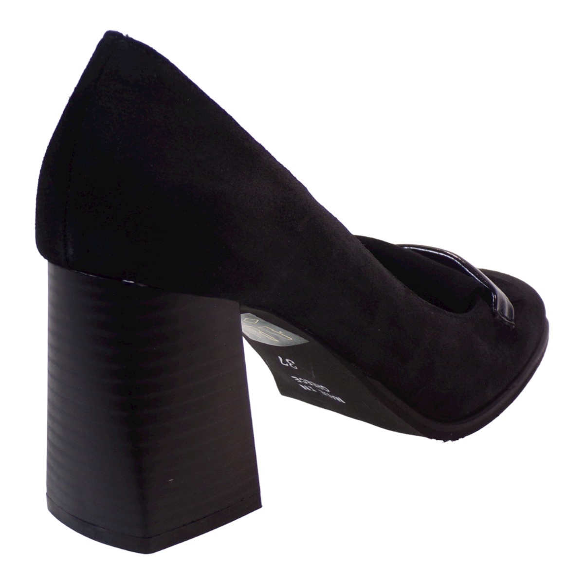 Katia Shoes Γυναικεία Παπούτσια Γόβες Κ30-5281 Μαύρο Καστόρι Δέρμα φωτογραφία