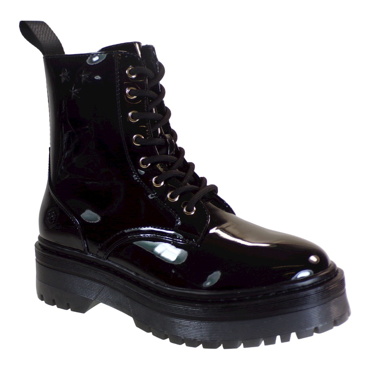 LUMBERJACK ELYSE Γυναικεία Μποτάκια Αρβυλάκια SWC1501-001 S04 CB001 Μαύρο