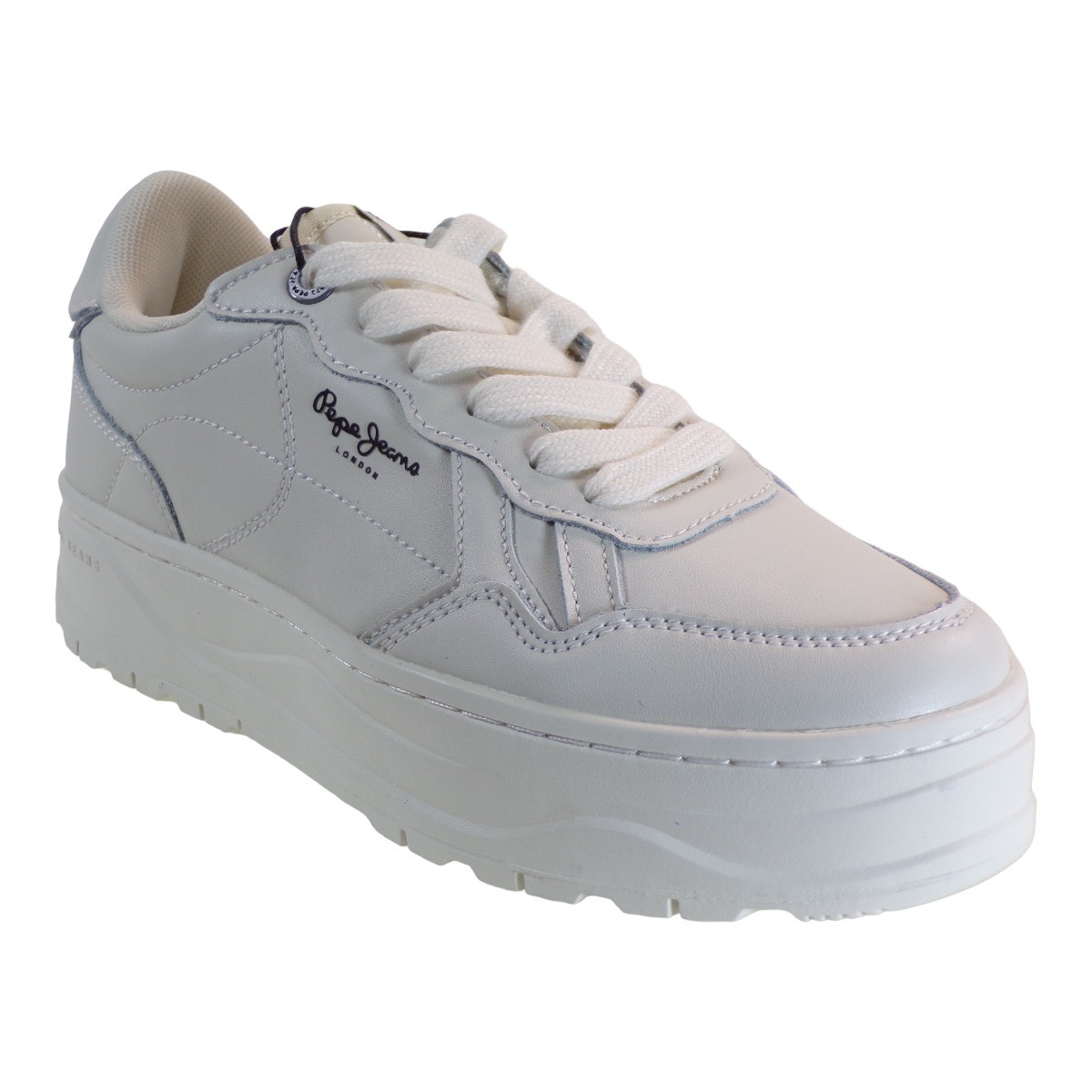 Pepe jeans KORE BRITT Sneakers Γυναικεία Παπούτσια PLS31389-803 Λευκό