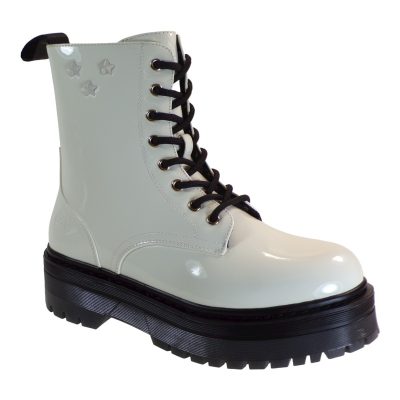 LUMBERJACK ELYSE Γυναικεία Μποτάκια Αρβυλάκια SWC1501-001 S04 CΑ001 Λευκό