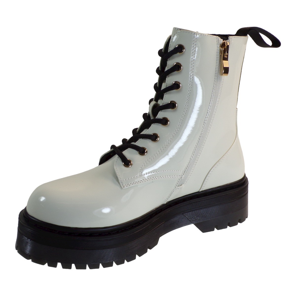 LUMBERJACK ELYSE Γυναικεία Μποτάκια Αρβυλάκια SWC1501-001 S04 CΑ001 Λευκό φωτογραφία