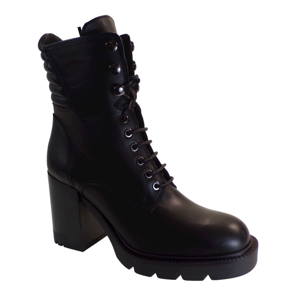 Fardoulis Shoes Γυναικεία Παπούτσια Μποτάκια 755-03 Μαύρο Δέρμα