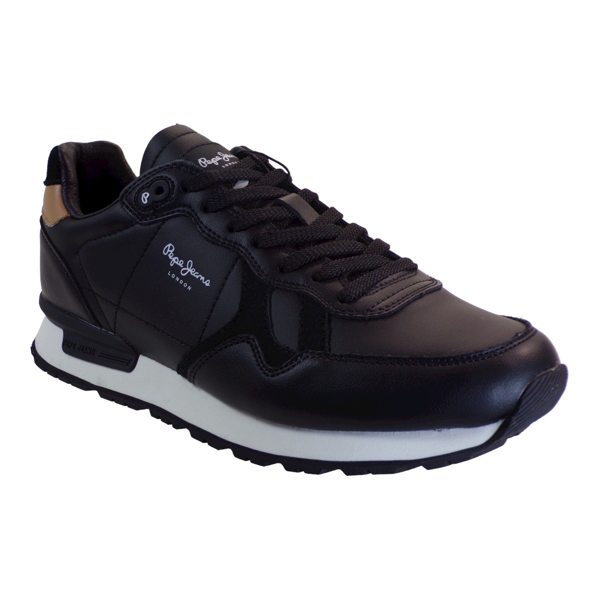 Pepe Jeans BRITΤ MAN Sneakers Ανδρικά Παπούτσια PMS30850-999 Μαύρο