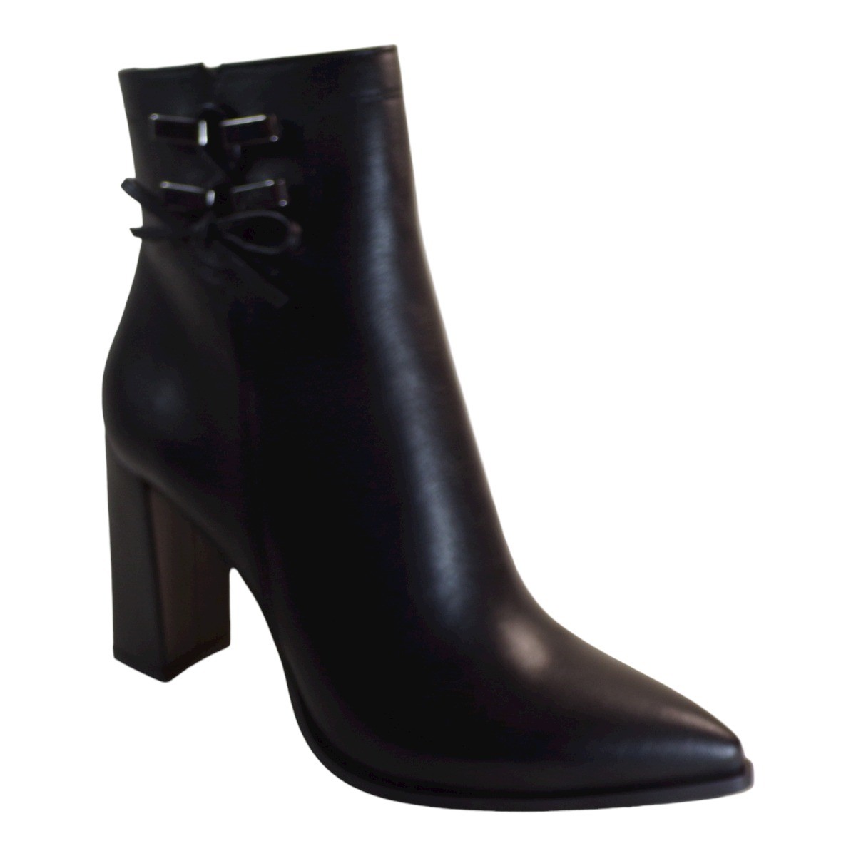 Fardoulis Shoes Γυναικεία Παπούτσια Μποτάκια 951-49Χ Μαύρο Δέρμα