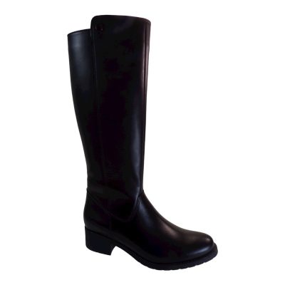 Fardoulis Shoes Γυναικεία Παπούτσια Μπότα 1815 Μαύρο Δέρμα