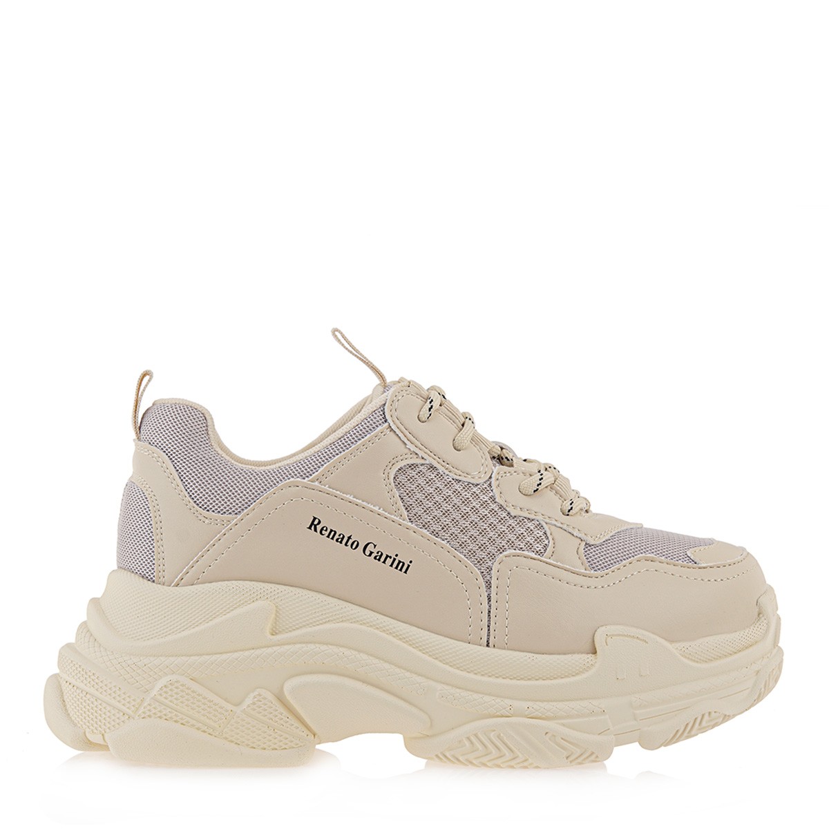 Renato Garini Γυναικεία Παπούτσια Sneakers 03R-029 Μπέζ Q103R0292581