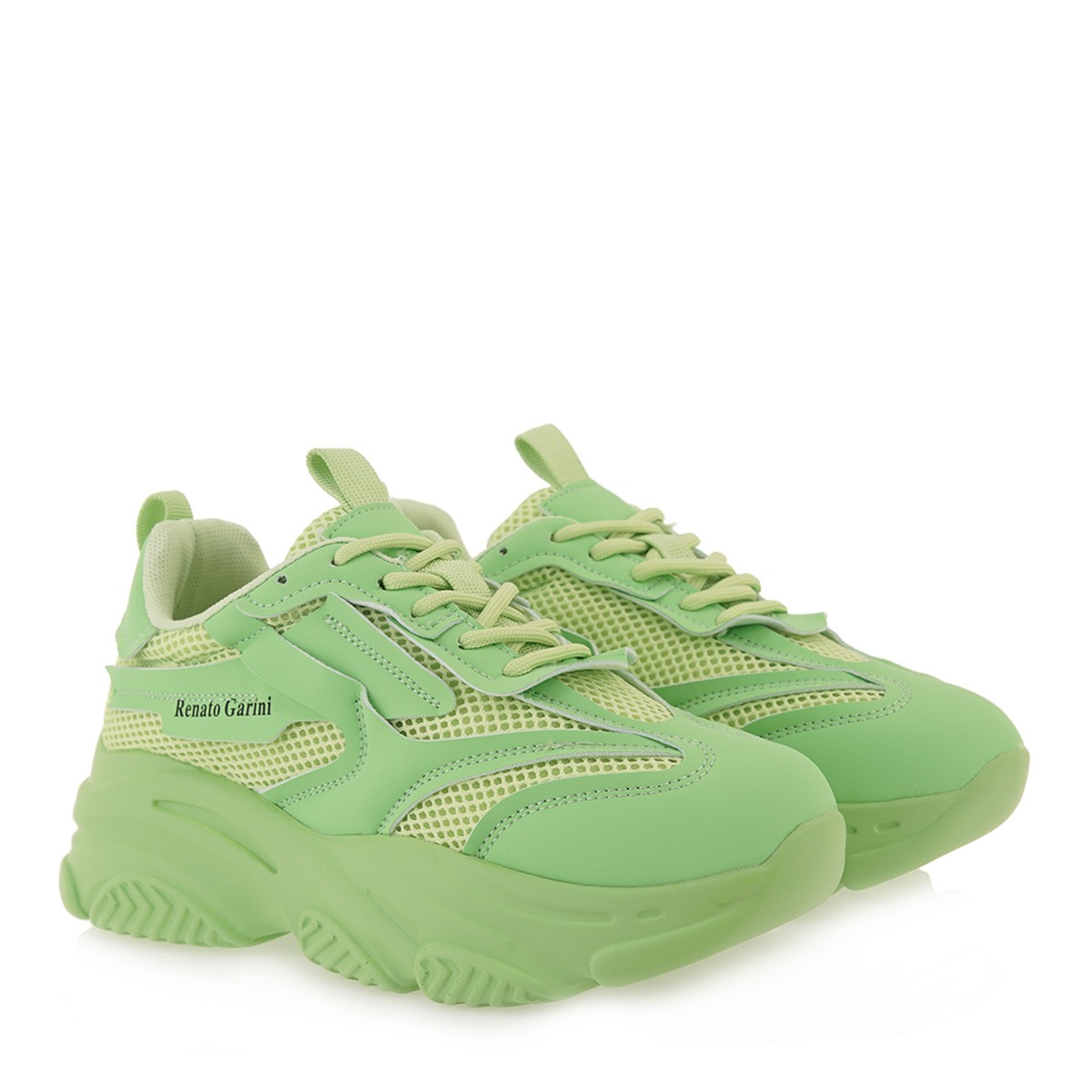 Renato Garini Γυναικεία Παπούτσια Sneakers 03R-081 LIME Q103R081233F φωτογραφία