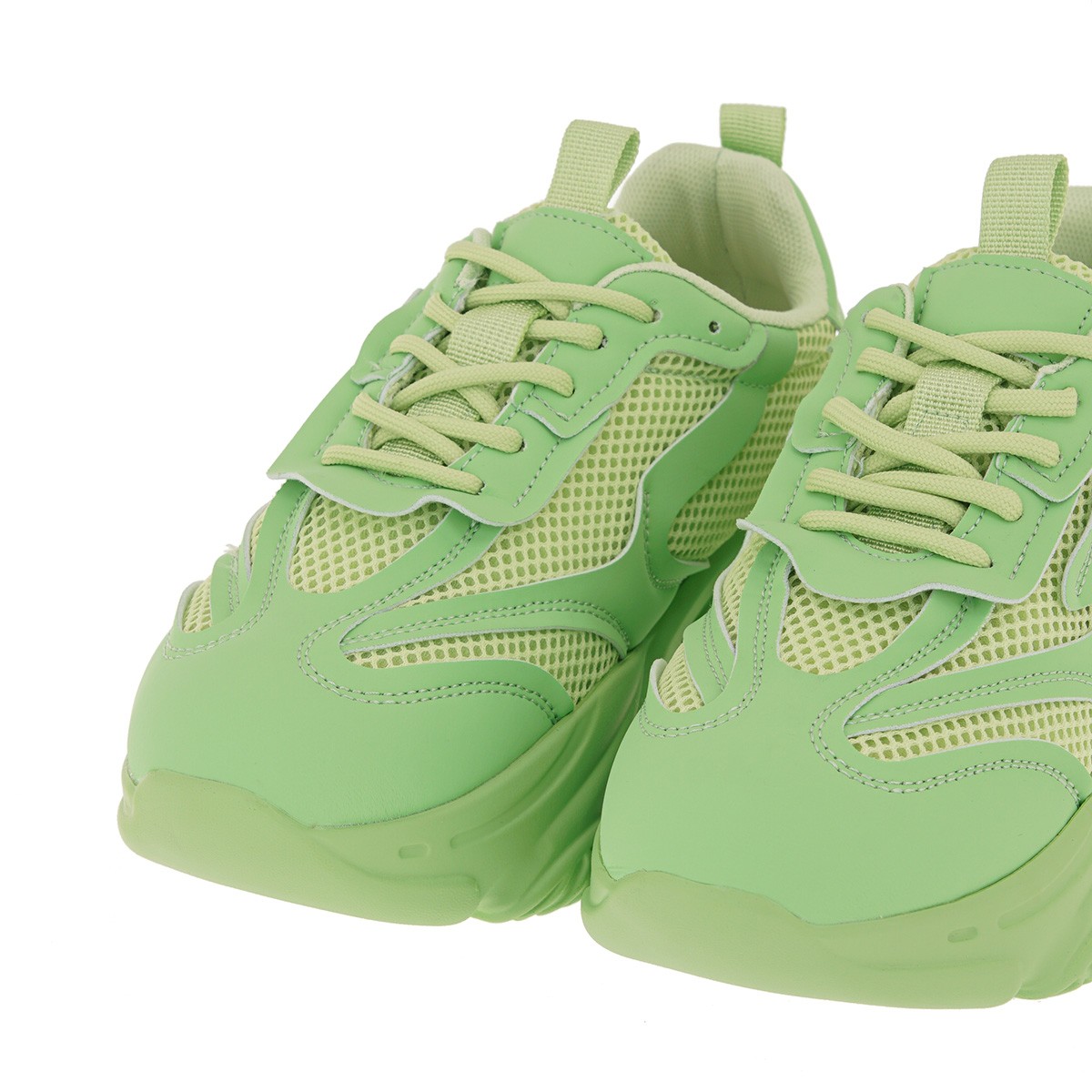 Renato Garini Γυναικεία Παπούτσια Sneakers 03R-081 LIME Q103R081233F φωτογραφία